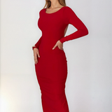 Agathe | Vestido elegante de costas nuas