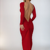 Agathe | Vestido elegante de costas nuas