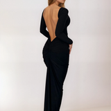 Agathe | Vestido elegante de costas nuas