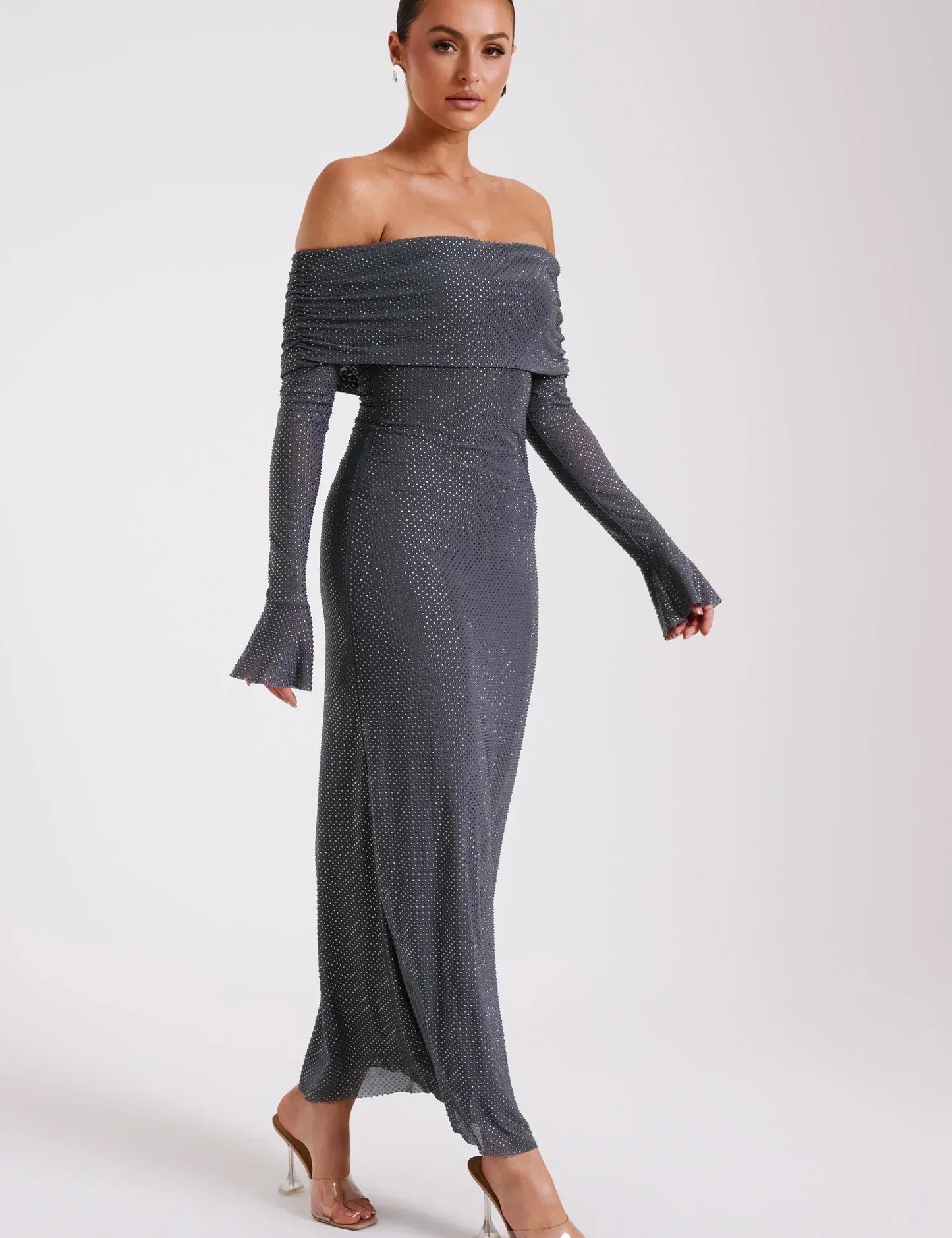 Annika | Vestido com efeito degradé