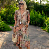 Iris – Vestido fluido leve com efeito lisonjeiro