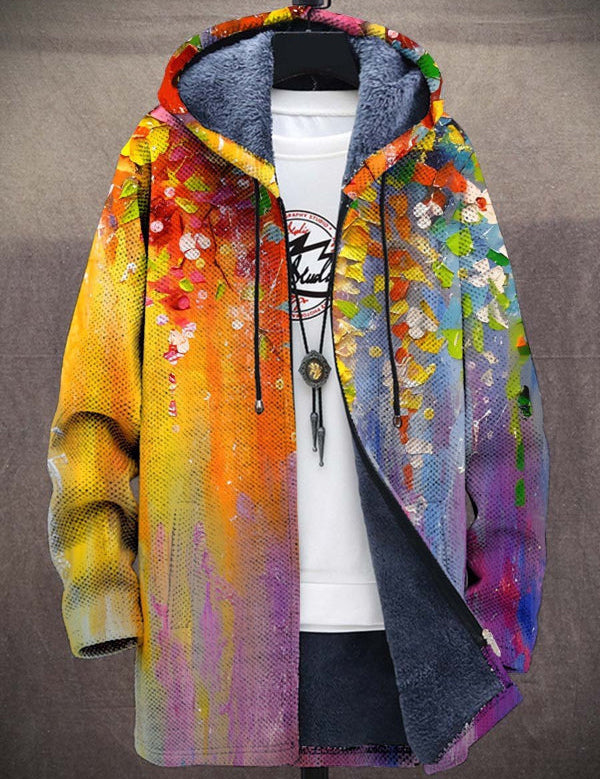 Rosalind | Cardigan Artístico com Capuz