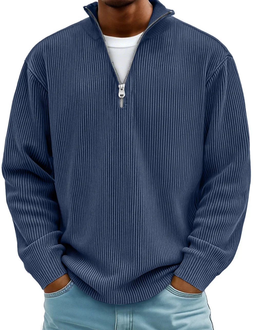 Pullover de Gola Zippé