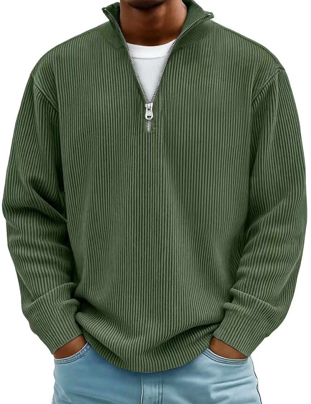 Pullover de Gola Zippé