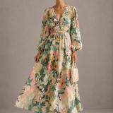 Celine | Vestido Feminino com Padrão Floral