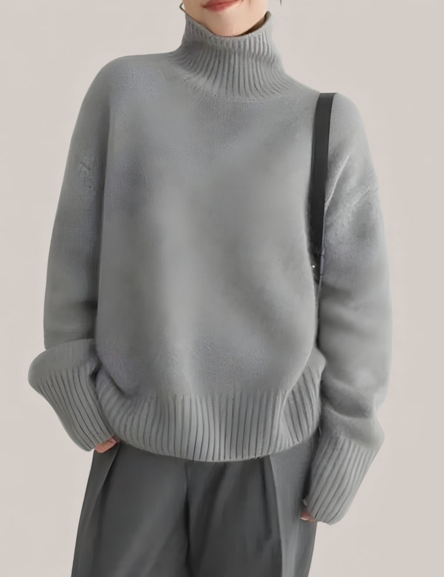 Jade | Pull de gola alta