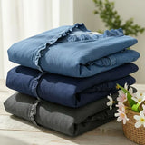 Maud™ | Blusa fluida com decote V e volantes