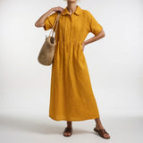 Lysandra — Vestido camisa fluido de verão