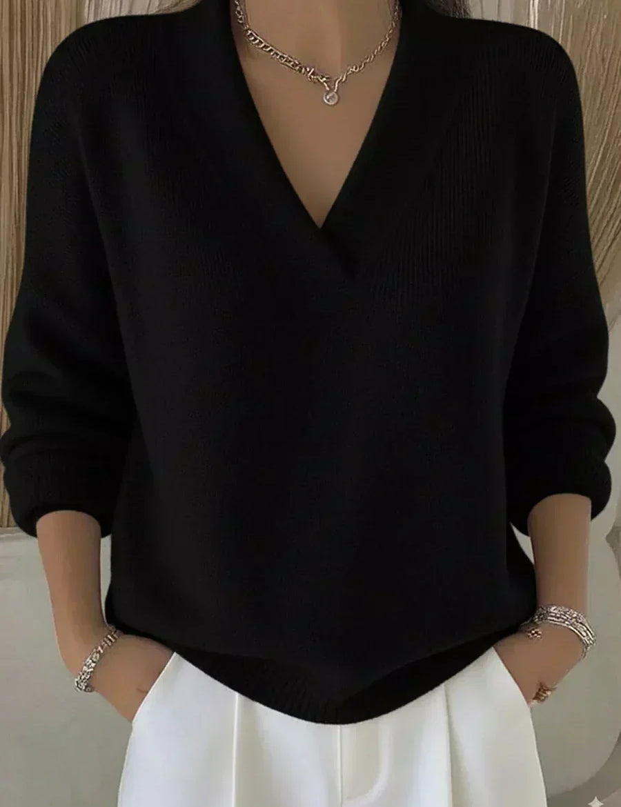 Violeta | Jersey Ligeiro com Decote em V