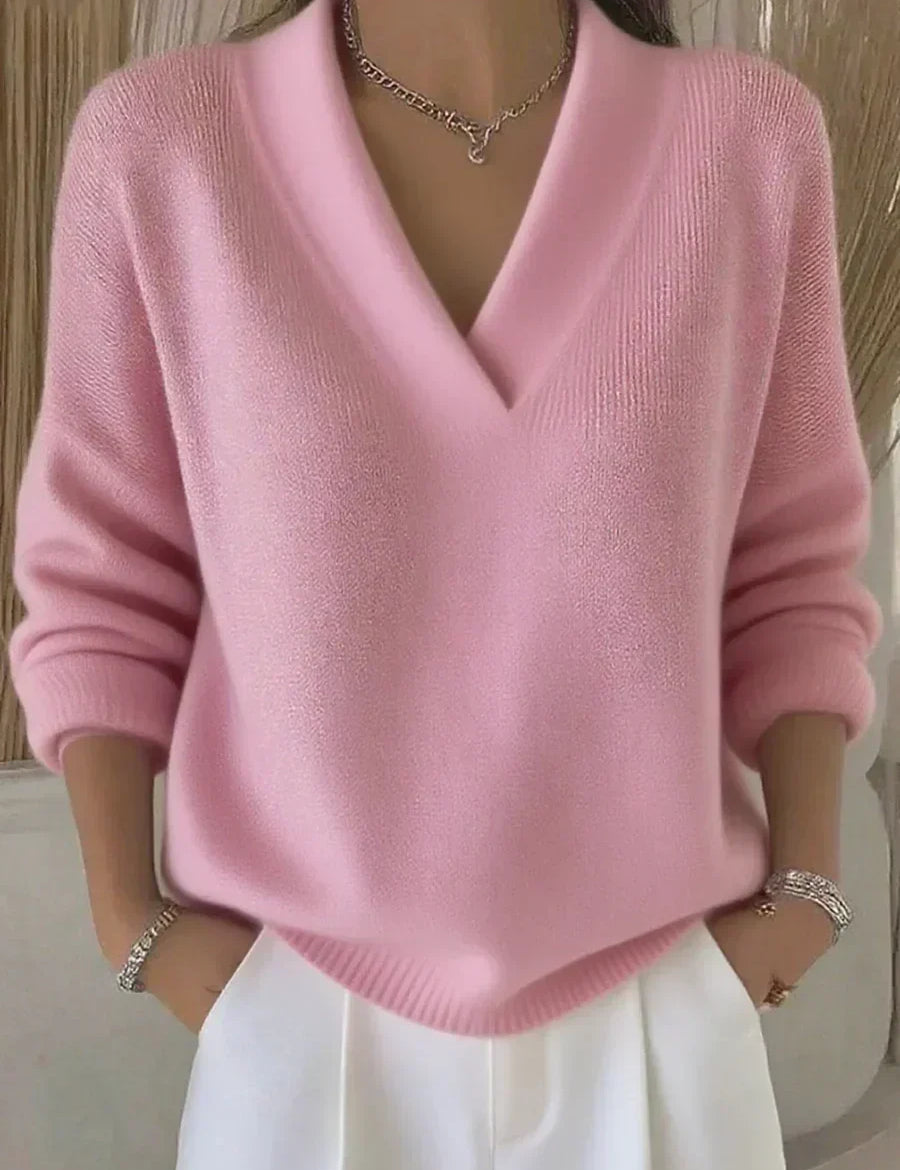 Violeta | Jersey Ligeiro com Decote em V