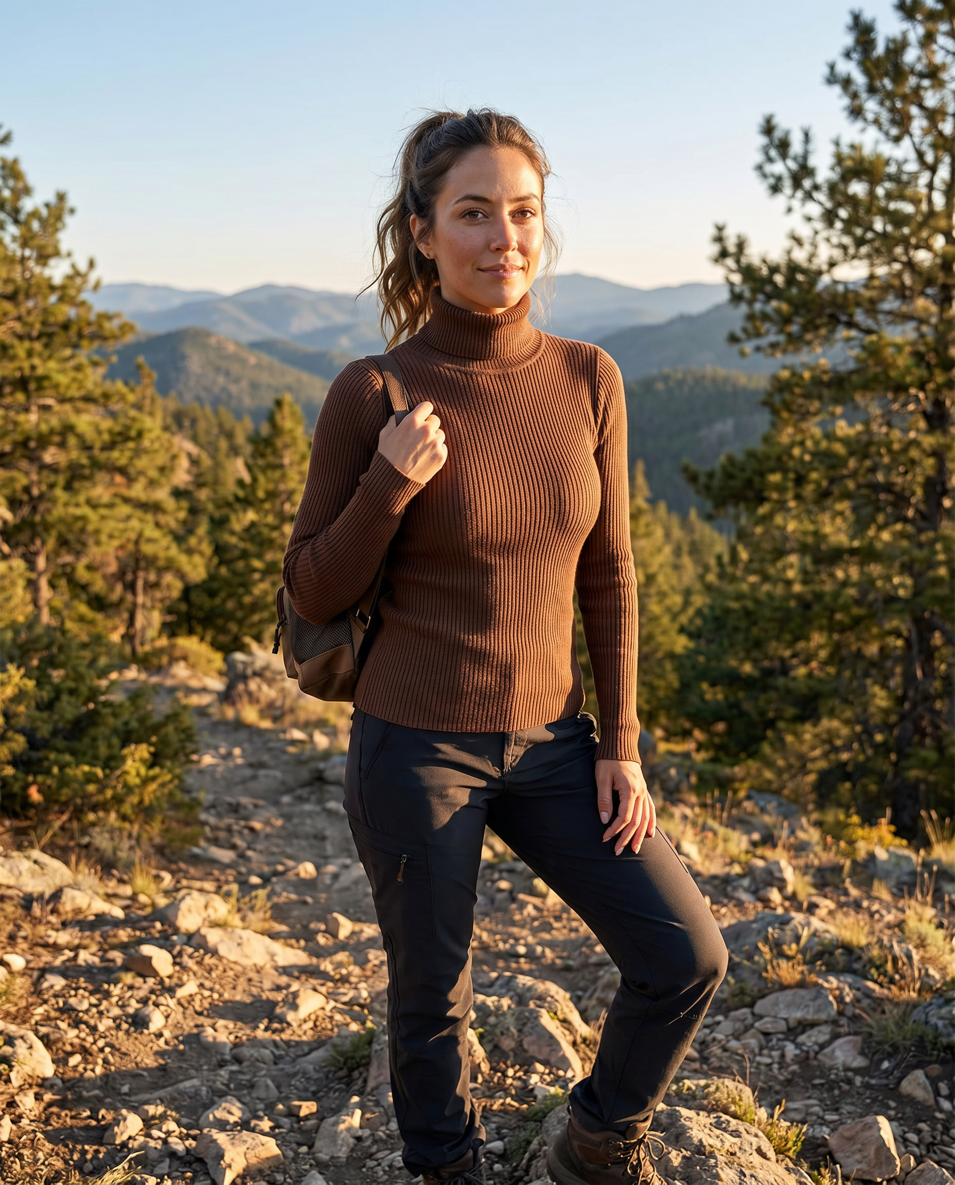 Greer | Sweater de Gola Alta Canellada