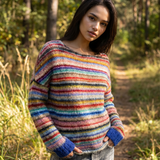 Elsa | Sweater Listrado Aconchegante