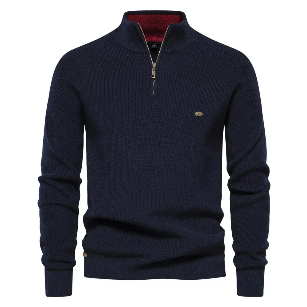 Pullover de Meio Zíper - Respirável