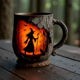 Caneca da Casa Halloween Artesanal