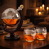 Whisky da Casa + 2 Copos  - Edição Mapa do Mundo