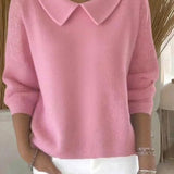 Carmen | Pullover Relaxado com Gola