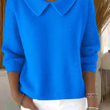 Carmen | Pullover Relaxado com Gola