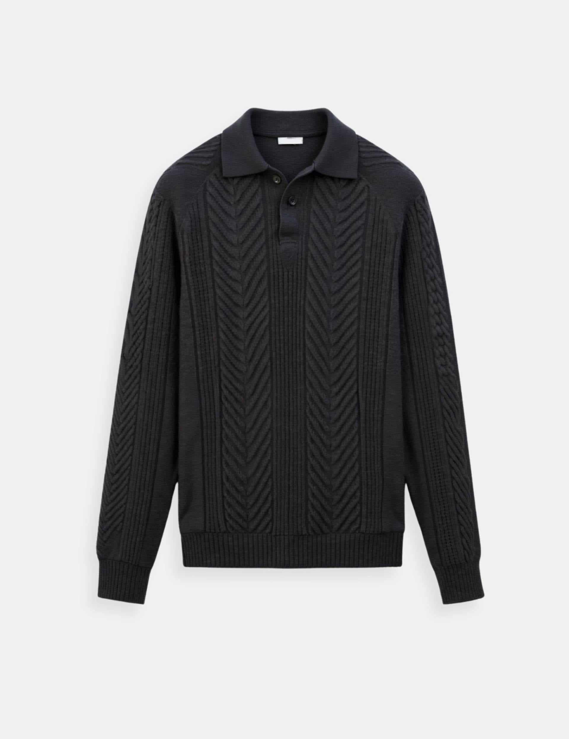 Sweater de Malha Misturada - Relaxada