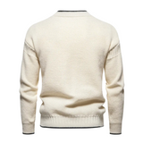 Sweater de Malha - Tecido de Mistura