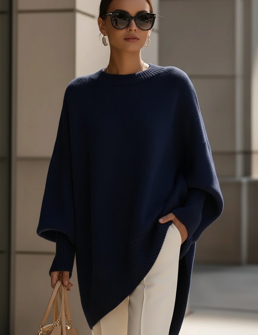 Isolde | Sweater de Malha Oversized com Caimento