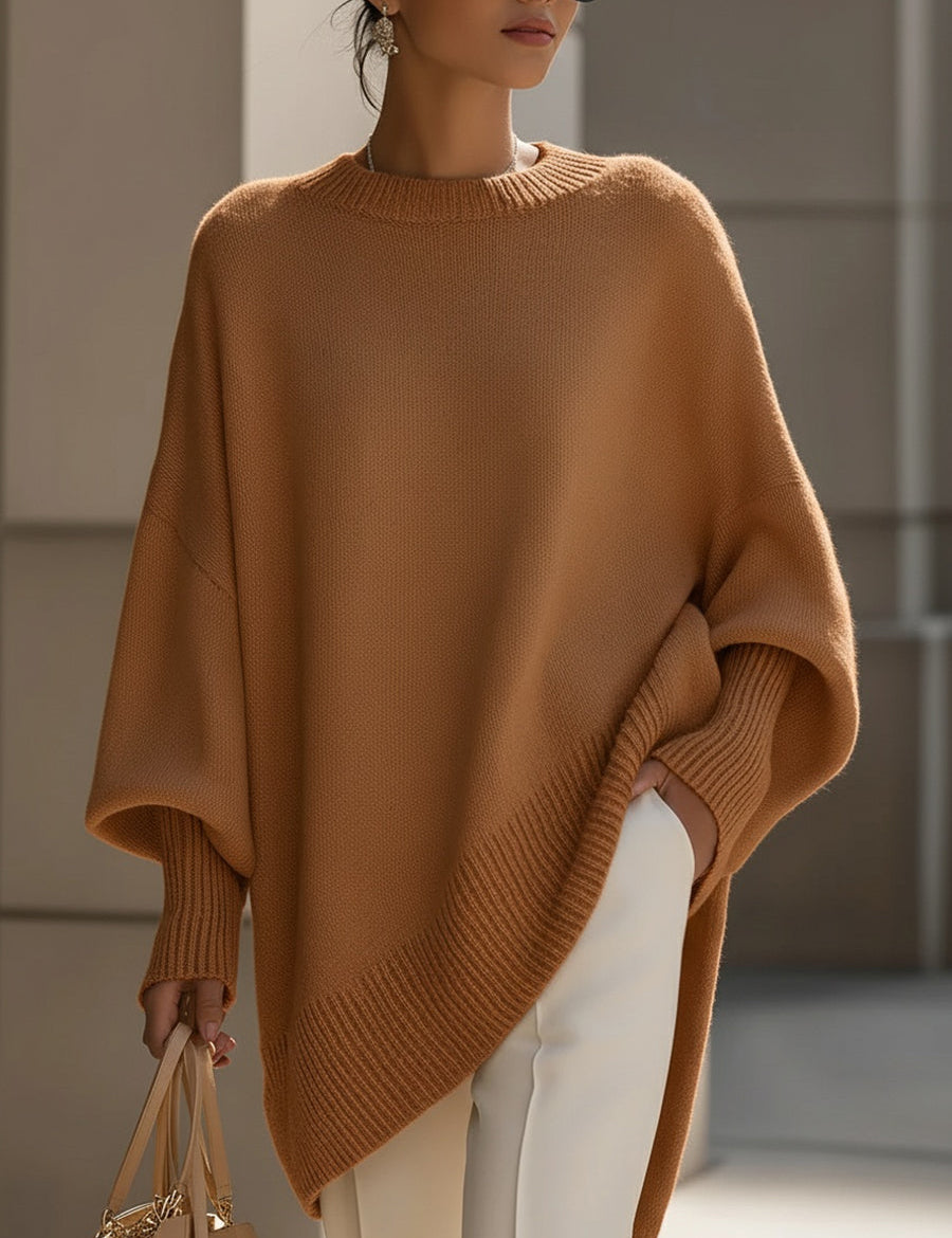 Isolde | Sweater de Malha Oversized com Caimento