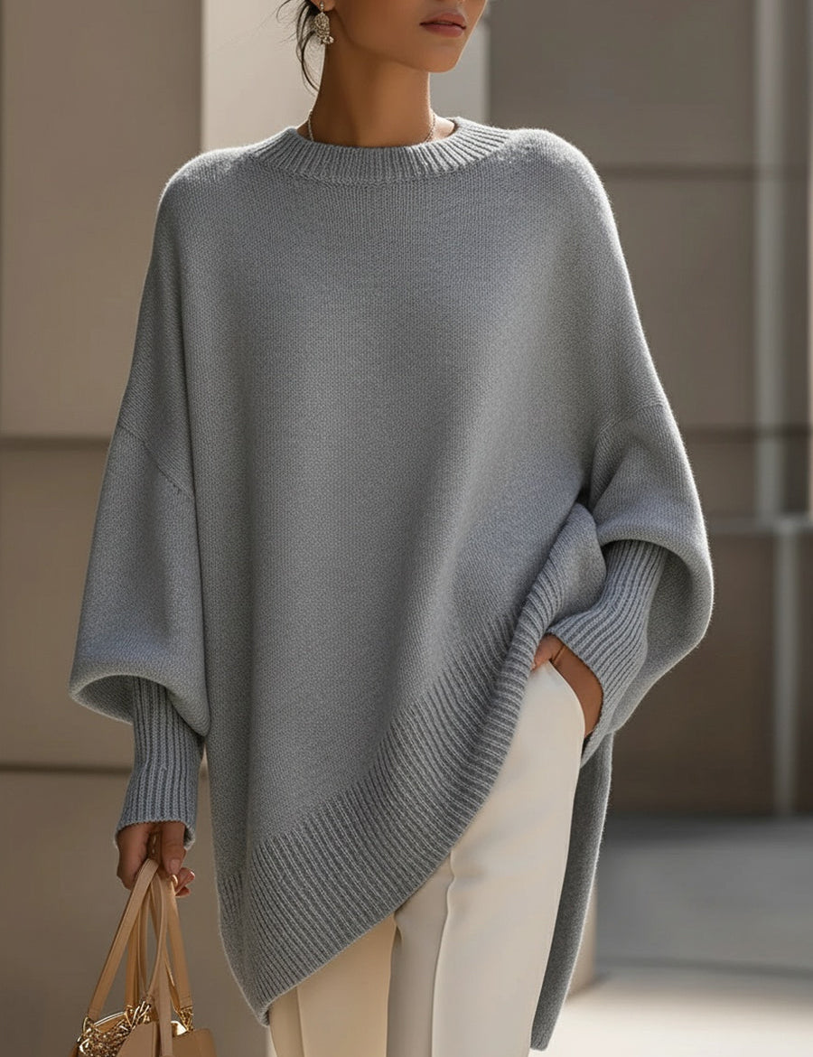 Isolde | Sweater de Malha Oversized com Caimento