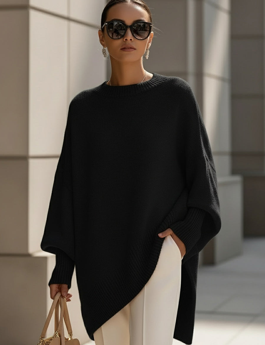 Isolde | Sweater de Malha Oversized com Caimento