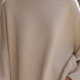 Isolde | Sweater de Malha Oversized com Caimento