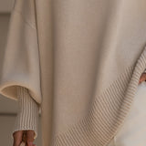 Isolde | Sweater de Malha Oversized com Caimento