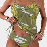 Carmen™ | Bikini com estampado tropical de folhas