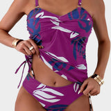 Carmen™ | Bikini com estampado tropical de folhas