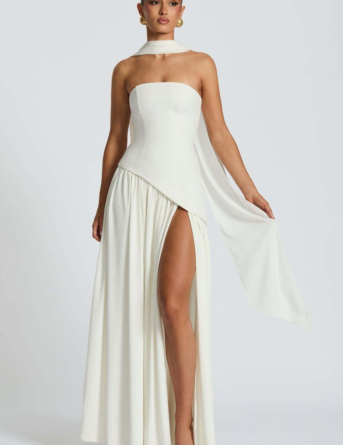 Elma | Vestido longo