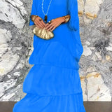Vestido Casaco Nora - Azul