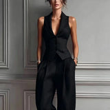 CONJUNTO ELEGANTE DE DUAS PEÇAS PARA MULHERES