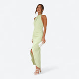 Benita | Vestido longo plissado