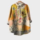 Coline | Blusa de Linho Elegante de Verão