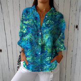 Leila - Blusa com Estampa de Penas