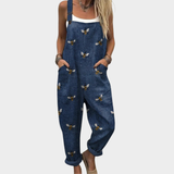 Combinado todo de trabalho estampado