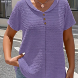 Selena™ | Top simples com decote em V