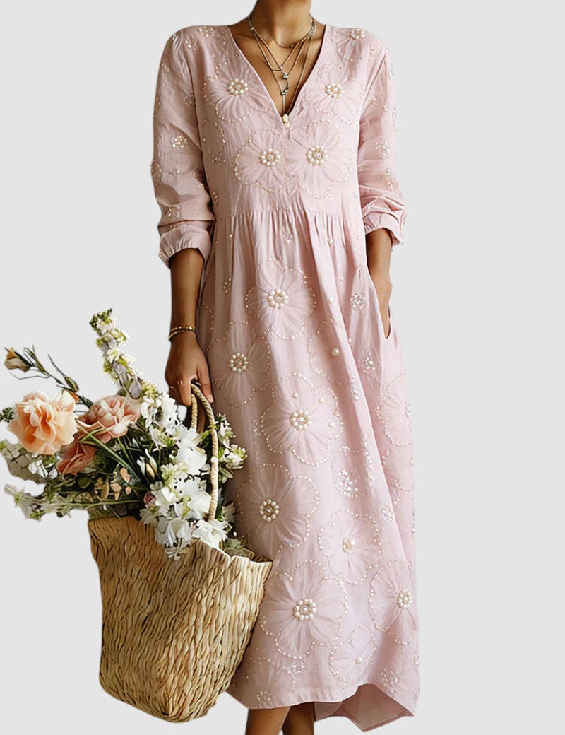 LENA | VESTIDO MIDI FLORAL