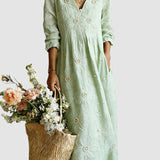 LENA | VESTIDO MIDI FLORAL