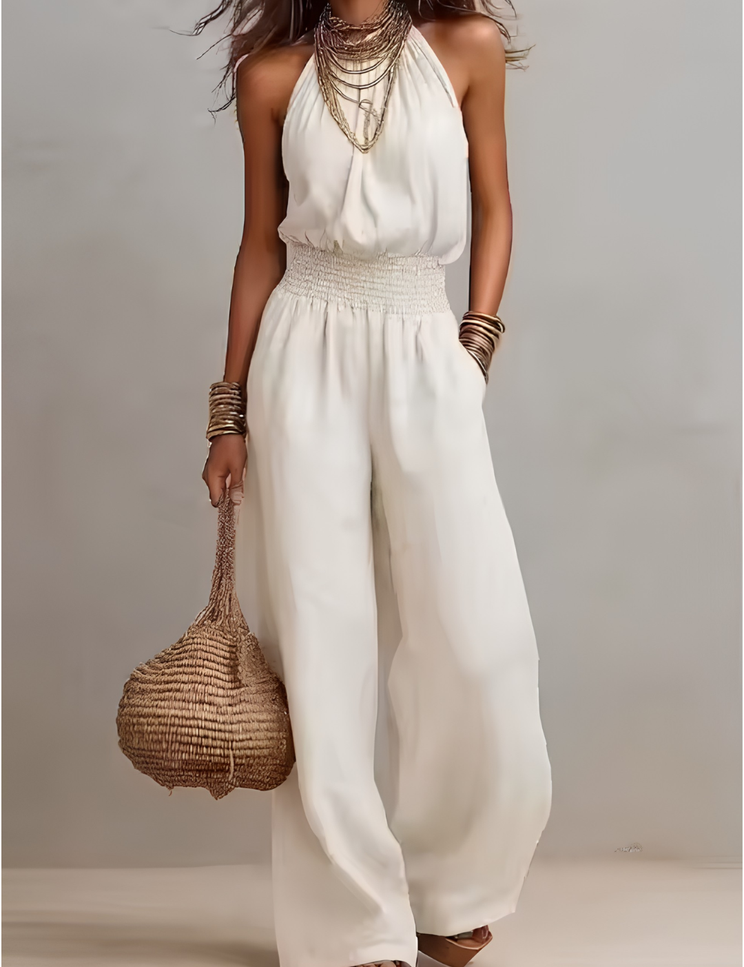 Valeria | Macacão Elegante com Halter