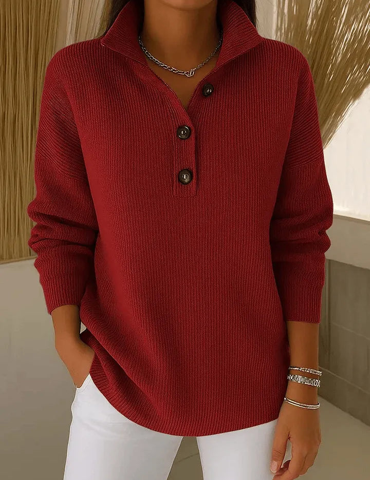 Amparo | Jersey Polo com Gola em V
