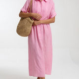 Lysandra — Vestido camisa fluido de verão