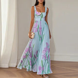 Oriah | Vestido Maxi A-Line Floral
