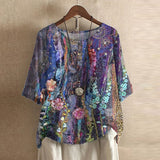 Dakota™ | Blusa retro estampada