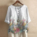 Dakota™ | Blusa retro estampada