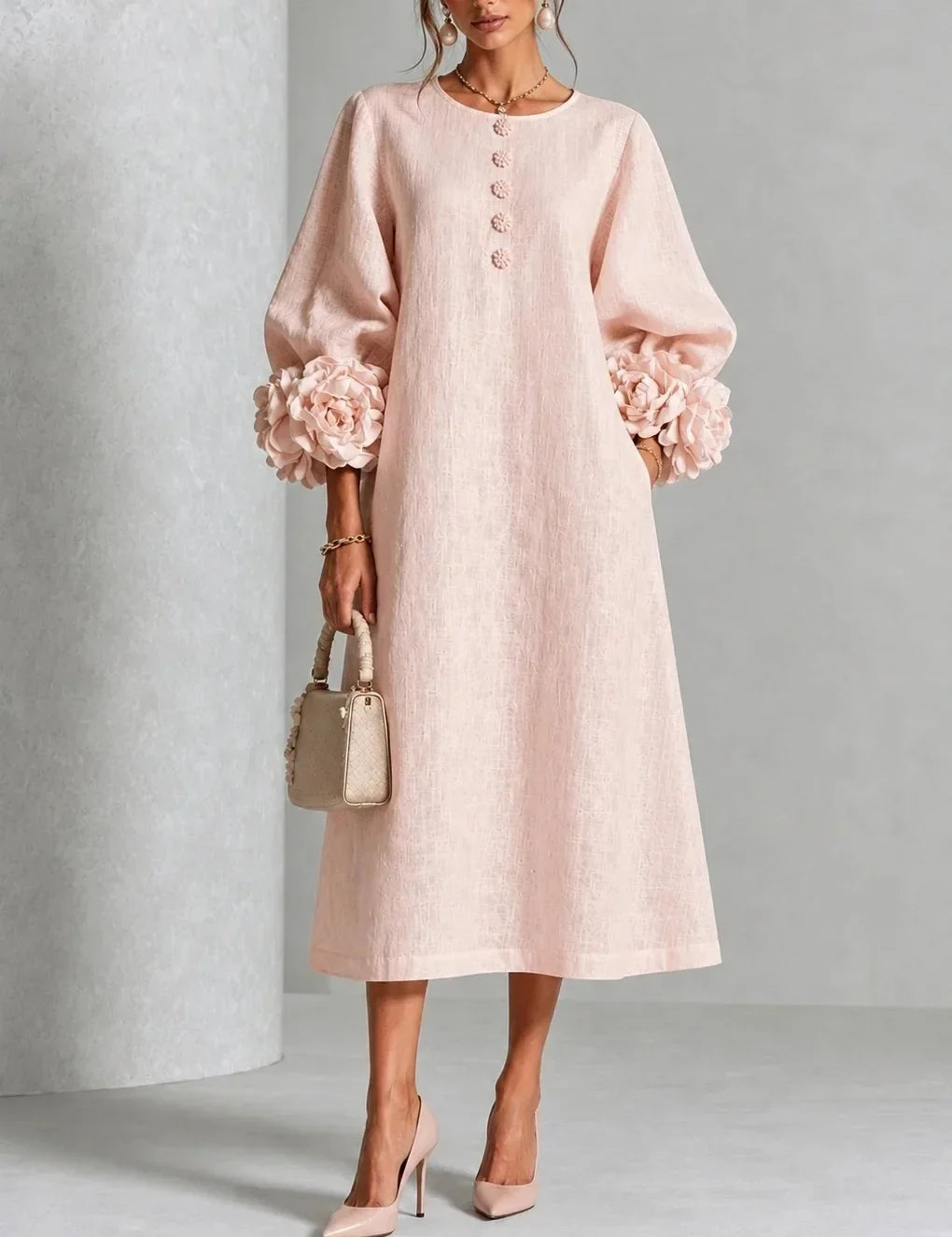 Rosalie | Vestido Floral Midi