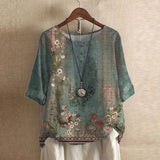 Dakota™ | Blusa retro estampada