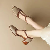 Catarina | Sapatos ortopédicos de tacão médio